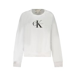 Hanorac alb Calvin Klein