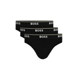 3PACK chiloți bărbați Hugo Boss negri