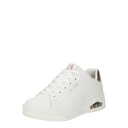 SKECHERS Sneaker low 'Uno' auriu - roz / alb