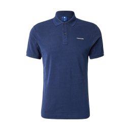 G-STAR Tricou 'Oluv' albastru închis / alb