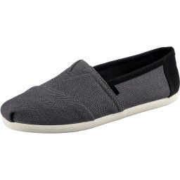 TOMS Espadrile 'Alpargata' gri închis / negru