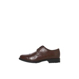 JACK & JONES Pantofi cu șireturi 'JFWOSLO' maro închis