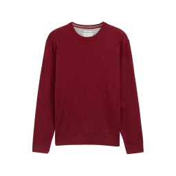TOM TAILOR Pulover roșu bordeaux