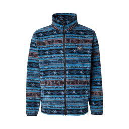 RIP CURL Jachetă fleece funcțională 'FUN TIMES' albastru / bleumarin / portocaliu caisă