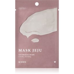 Mizon Joyful Time Jeju Camellia mască textilă nutritivă cu efect antioxidant 23 g