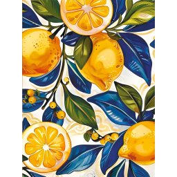 Set goblen cu diamante, cu sasiu, Felie de vara, 30x40 cm