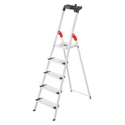 Scara aluminiu Hailo ComfortLine, 5 trepte