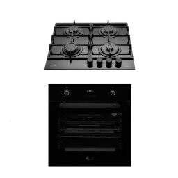 Cuptor incorporabil Simphony, Negru cu plita incorporabila Simphony 220W Negru