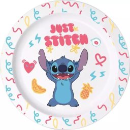 Stitch: Farfurie plată din plastic, sigură pentru microunde