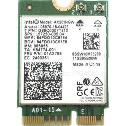 Placa de retea NIC WIFI 6 AX201 2230 2x2, 213012881