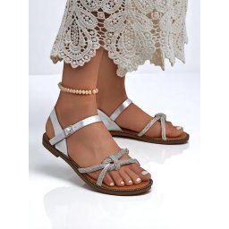 Resti Women's Sandals with Decorative Rhinestones Bella Shine