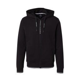 ARMANI EXCHANGE Hanorac negru / alb
