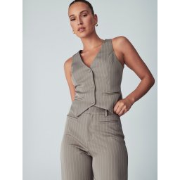 Willa Vestă de costum 'KATHERINE' bej / alb