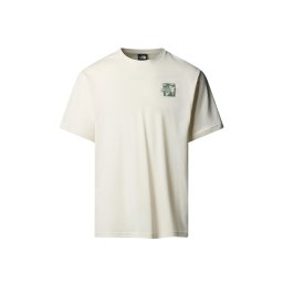 THE NORTH FACE Tricou 'Connect' oliv / alb lână