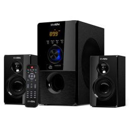 Boxa MS-2050, 55 W, sistem 2.1, Negru