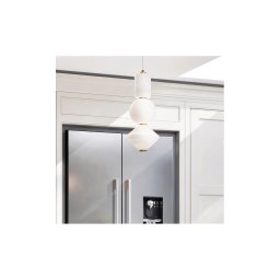 Alora Mood ALM-BIJOU-P3-GD - Lustră LED BIJOU suspendată pe cablu, 20 W, 230 V, 3000 K, auriu