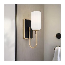 Kichler KL-SOLIA-1W-CPZB - Lampă de baie LED SOLIA, 1xG9/3W/230V, IP44, auriu