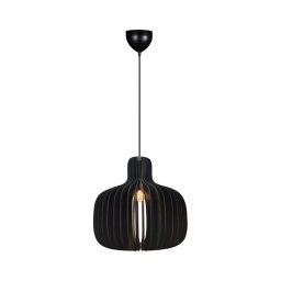 Nordlux - Pendul pe cablu HAZO 1xE27/60W/230V, negru