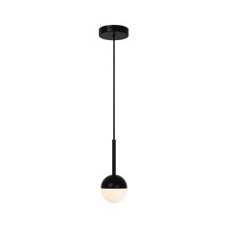 Nordlux - Pendul pe cablu CONTINA 1xG9/5W/230V negru