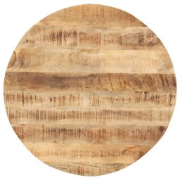 Blat de masa, 50 cm, lemn masiv de mango, rotund, 15-16 mm GartenMobel Dekor