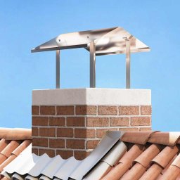 Hood pentru cos de fum Argintiu 50 x 60 x 37 cm Oţel inoxidabil GartenMobel Dekor