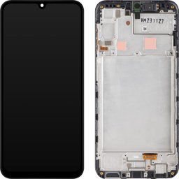 Piese si componente Display cu Touchscreen Samsung Galaxy A24 4G A245, cu Rama, Negru, Service Pack GH82-31240A