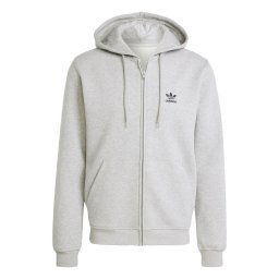 ADIDAS ORIGINALS Hanorac 'Trefoil Essentials' gri amestecat / negru
