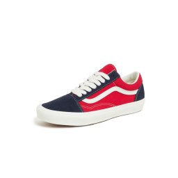VANS Sneaker low 'Old Skool' albastru marin / roșu / alb