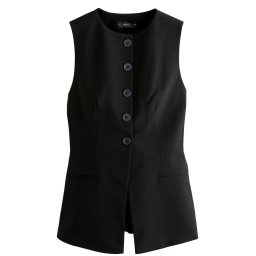 Next Vestă de costum negru