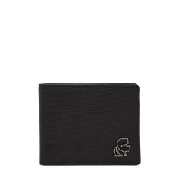 Karl Lagerfeld Portofel 'K/Kameo' gri argintiu / negru