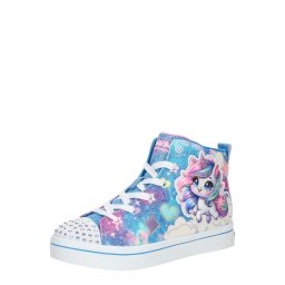 SKECHERS Sneaker 'TWI-LITES 2.0' albastru / roz / negru / alb