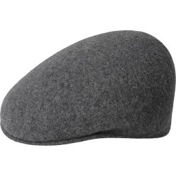 Kangol, basca wool 504, gri inchis