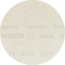Plasă de șlefuit pentru lemn și vopsea, diametru 125 mm, granulație 120, 5 buc