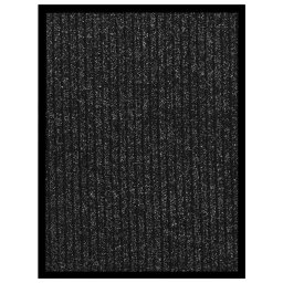 Covoras intrare, antracit cu dungi, 40x60 cm GartenMobel Dekor