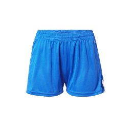 Hummel Pantaloni sport albastru / alb