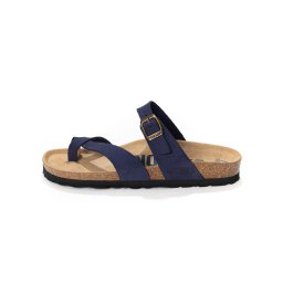 Bayton Flip-flops 'Diane' bej / bleumarin / maro / negru