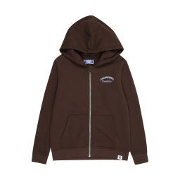 Jack & Jones Junior Hanorac albastru deschis / maro închis