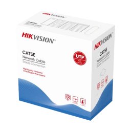 Cablu U/UTP Cat5e 0.45mm, cupru integral, cutie 305 metri - Hikvision DS-1LN5E-EU-C7
