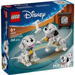 LEGO® Disney 43271 - Catelusii Lucky si Penny din 101 dalmatieni