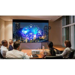 Videoproiector OPTOMA ZH450, DLP laser 30.000 ore, FHD 1920*1080, 4500 lumeni, 300.000:1, 16:9/ 4:3, dimensiune maxima imagine 322", distanta maxima de proiectie 10 m, zoom 1.6x, 2* HDMI, USB-A power 1.5A, audio out, RS232, RJ45, 29- 31 dB, 3D ready, Secu