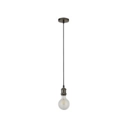 Searchlight 7461BC - Lustru suspendat pe cablu SUSPENSION 1xE27/60W/230V antracit