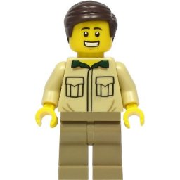 Lego City Minifigures cty1299 - Paznic parc safari