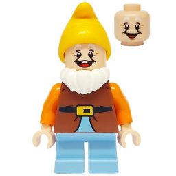 Lego Minifigures Disney dis157 - Bucurosul (Happy)