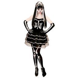 Costum schelet sexy party - m marimea m
