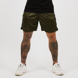 GymBeam Șort Vertical Military Green M