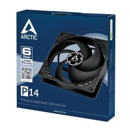 Ventilator Fan for enclosure Arctic Cooling P14 ACFAN00123A (140 mm; 1700 rpm) negru