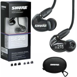 Casti Shure SE215 Earphone Black