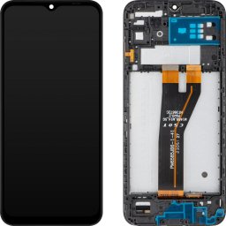 Piese si componente Display cu Touchscreen MP compatibil cu Samsung Galaxy M14 5G M146, cu Rama, Negru
