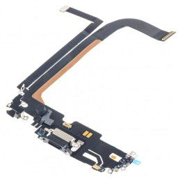 Piese si componente Banda cu Conector Incarcare - Microfon Apple iPhone 13 Pro Max, Negru