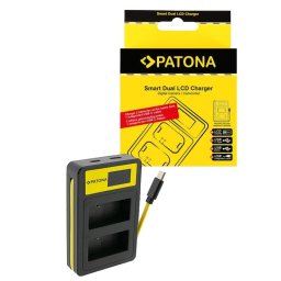 Incarcator USB PATONA Smart Triple LCD Pentru Panasonic